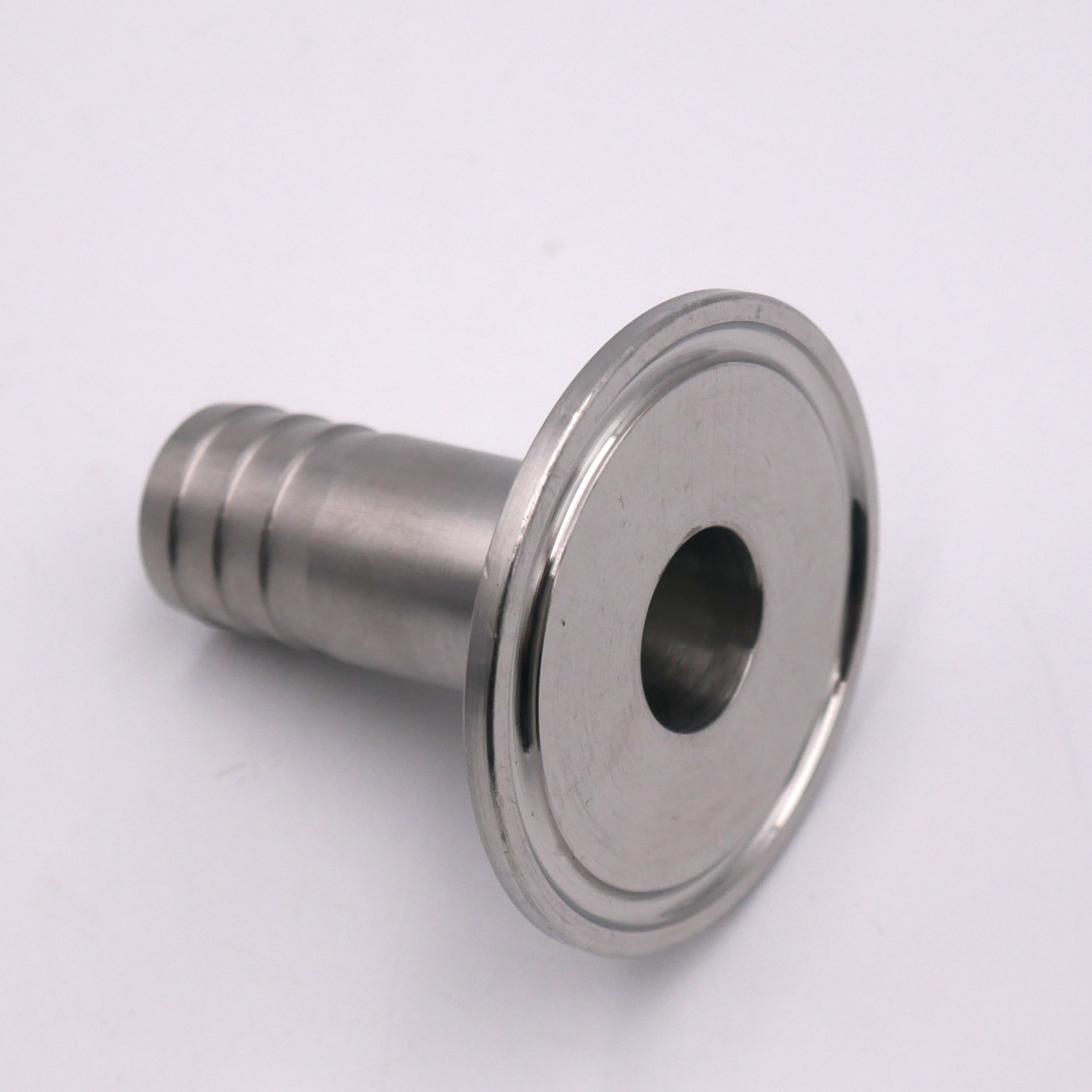 Hose Barb Adapter 3/4 Inch - 1.5 Inch Sanitary Connection - SS316