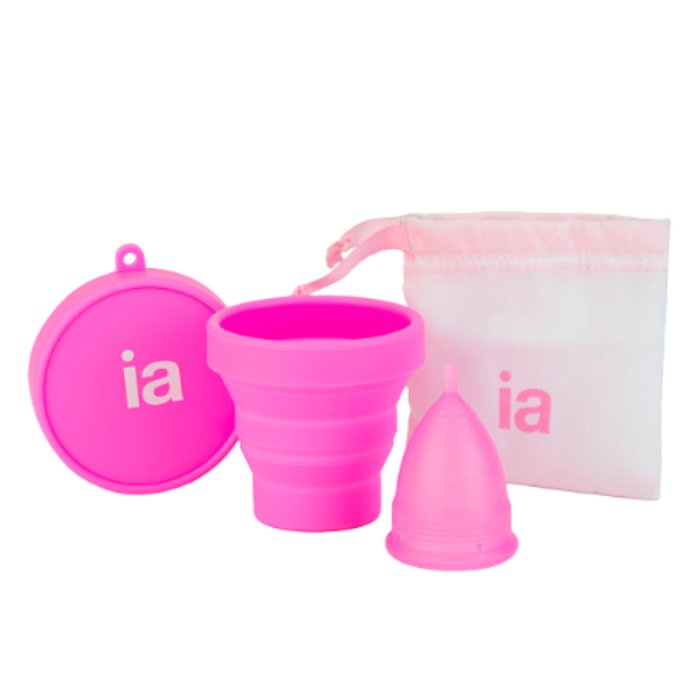 Kit de copa menstrual Interapothek - Mediano