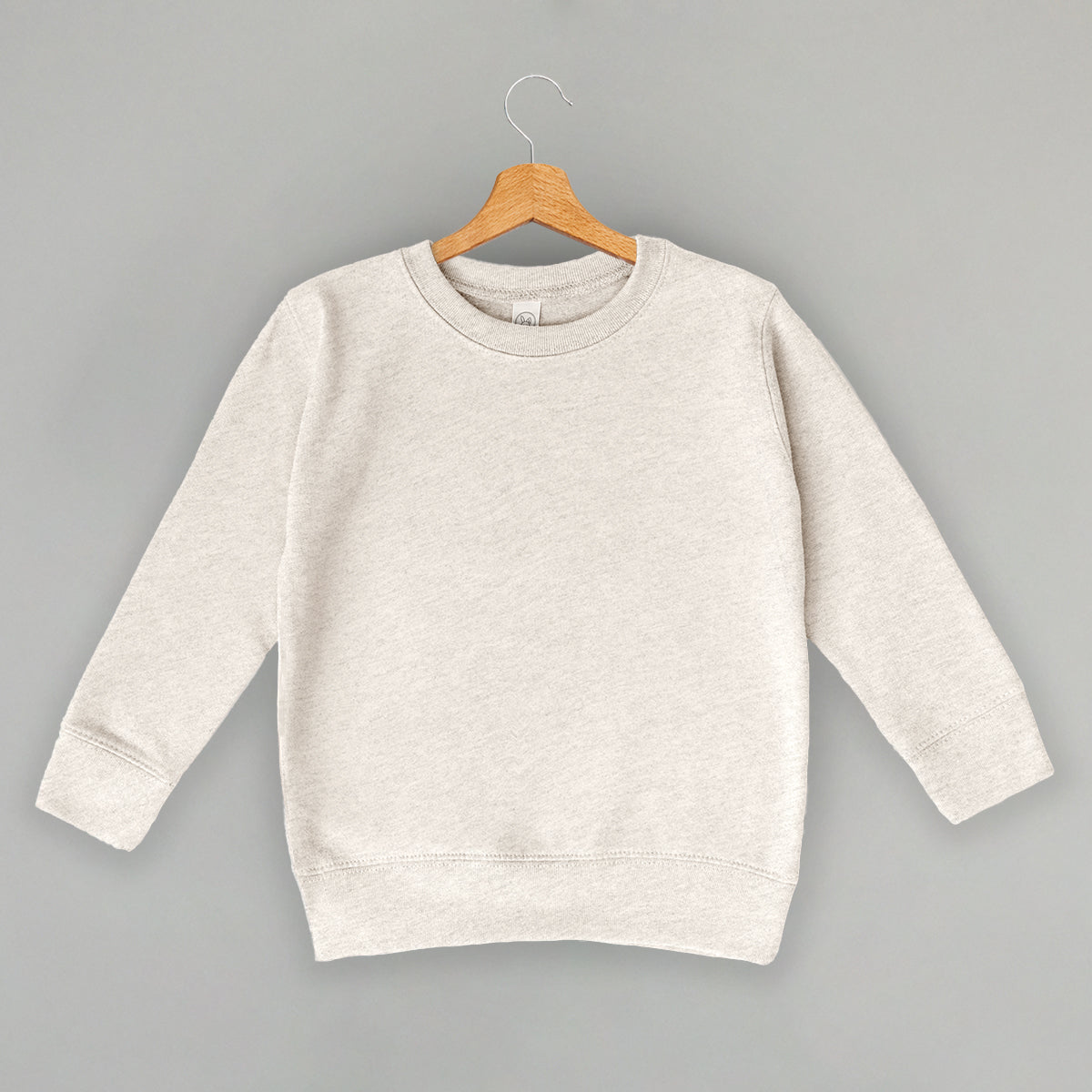 Sudadera redonda básica para niños