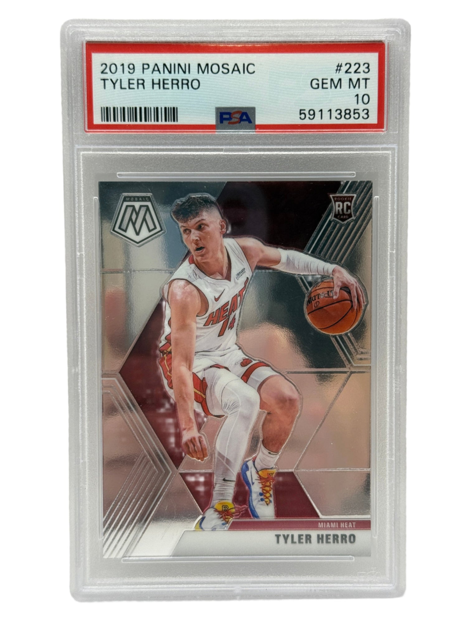 2019 Panini Mosaic Tyler Herro Rookie Card 