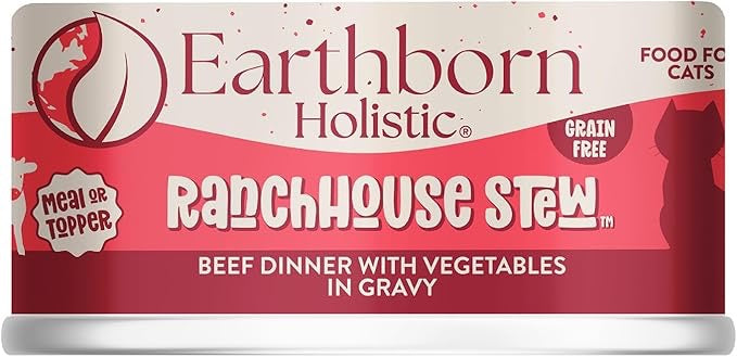 Comida húmeda para gatos Earthborn Grain Free All Life Stages RanchHouse Stew (157 g)