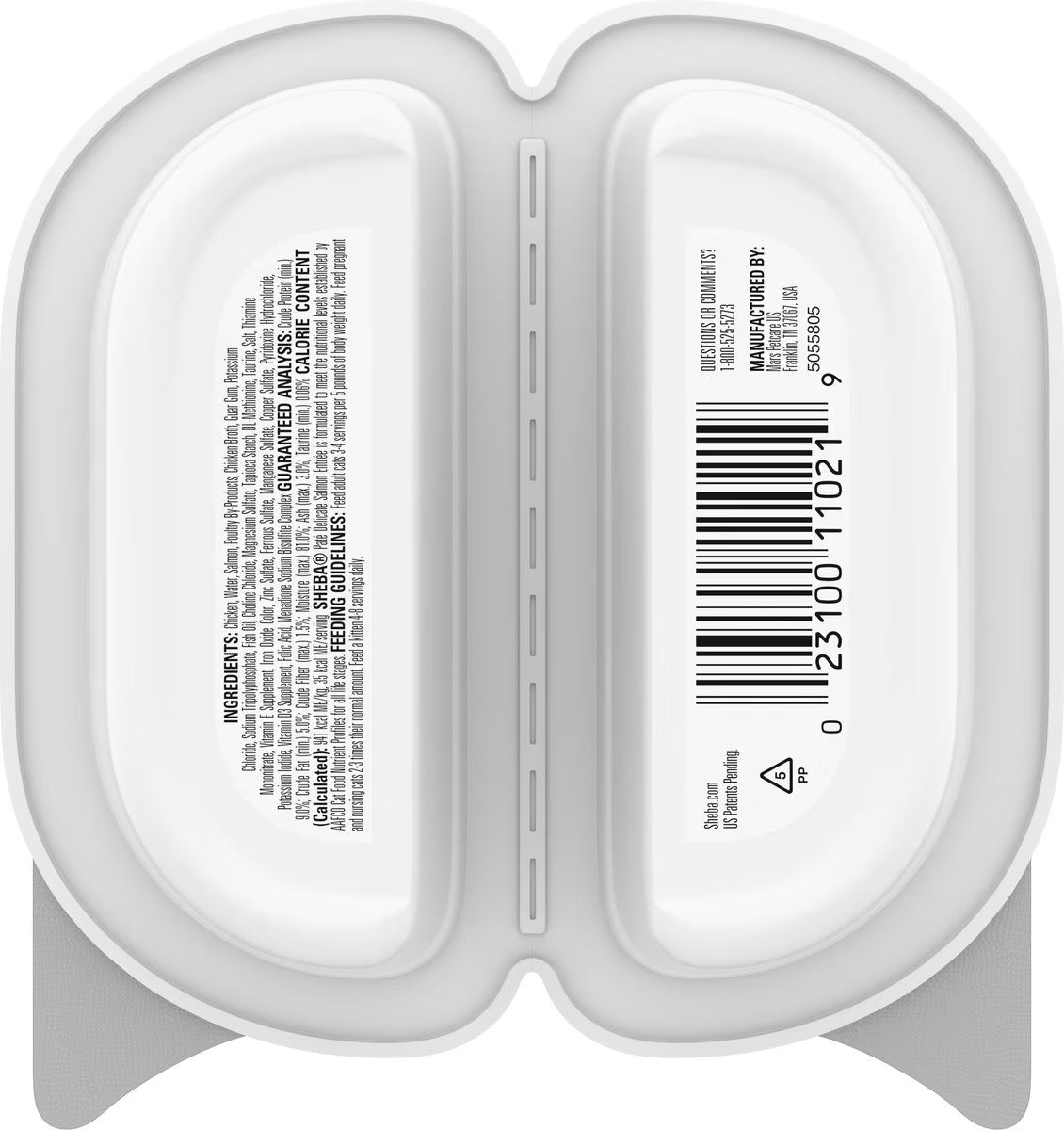 Sheba Perfect Portions Paté Premium de Salmón Alimento Húmedo para Gatos (2.65oz)