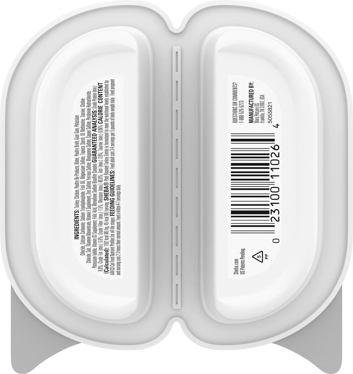 Sheba Perfect Portions Paté Premium de Pavo para Gatos (2.65oz)