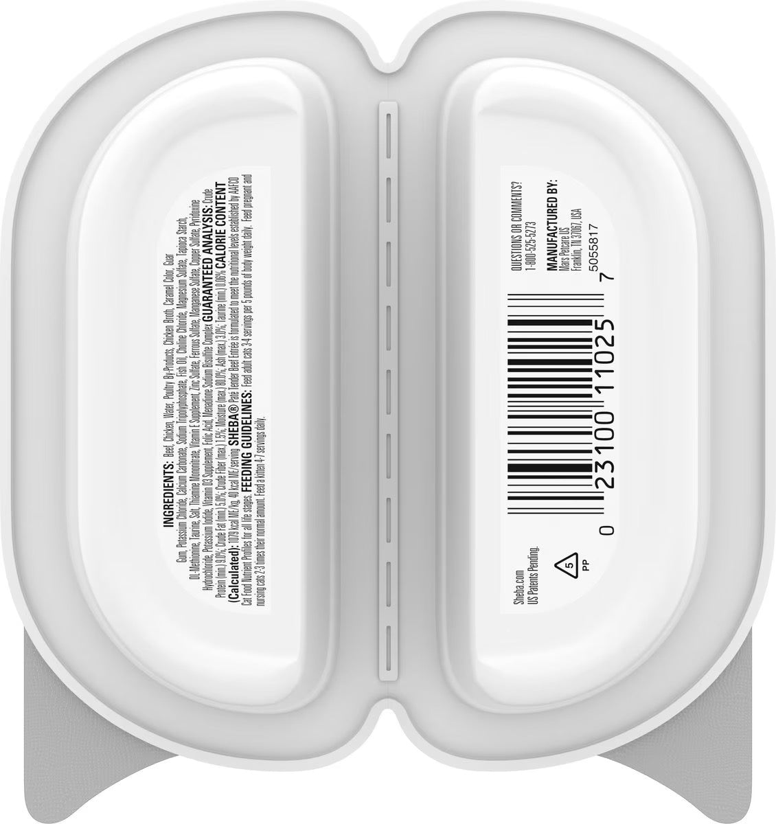 Sheba Perfect Portions Paté Premium – Entrada de Res (2.65oz)