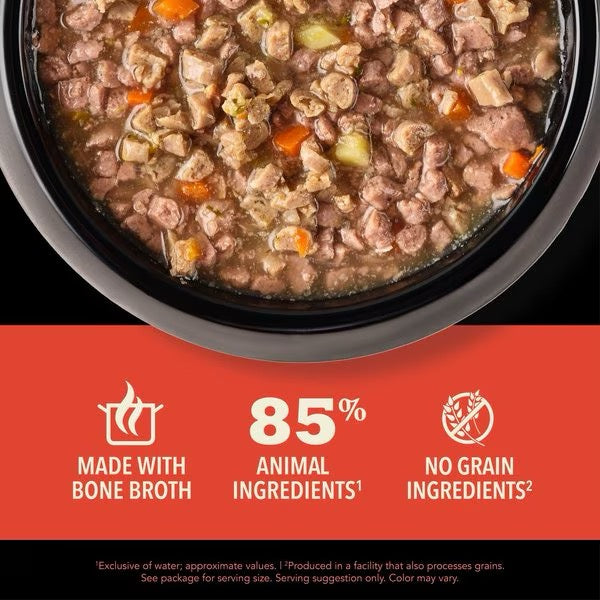 Acana Grain Free Beef & Tuna Chunks in Broth Wet Cat Food – Protein Rich Recipe (3oz)