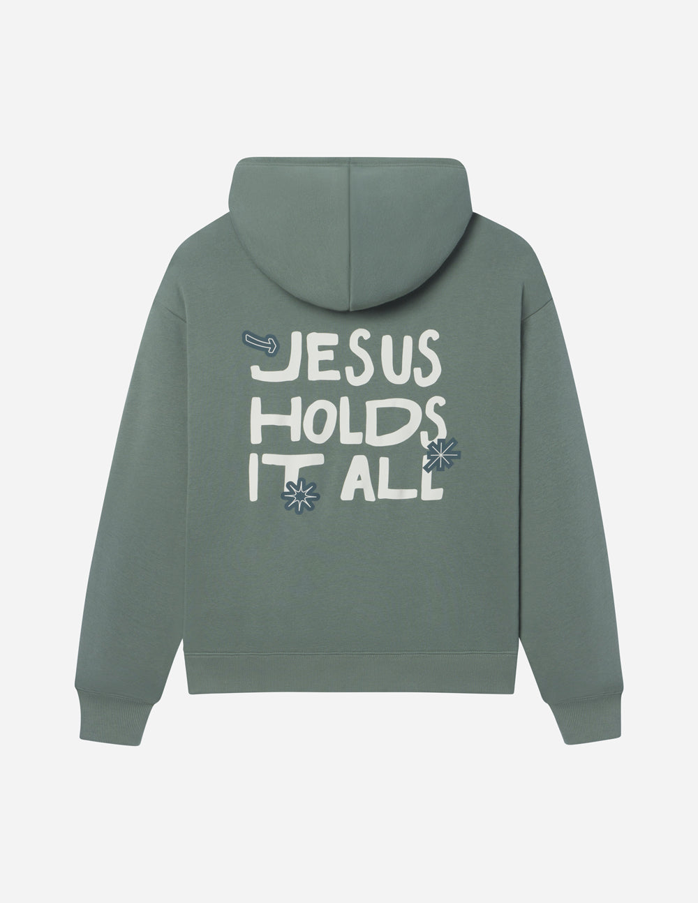 "Jesus Holds It All" Unisex Hoodie