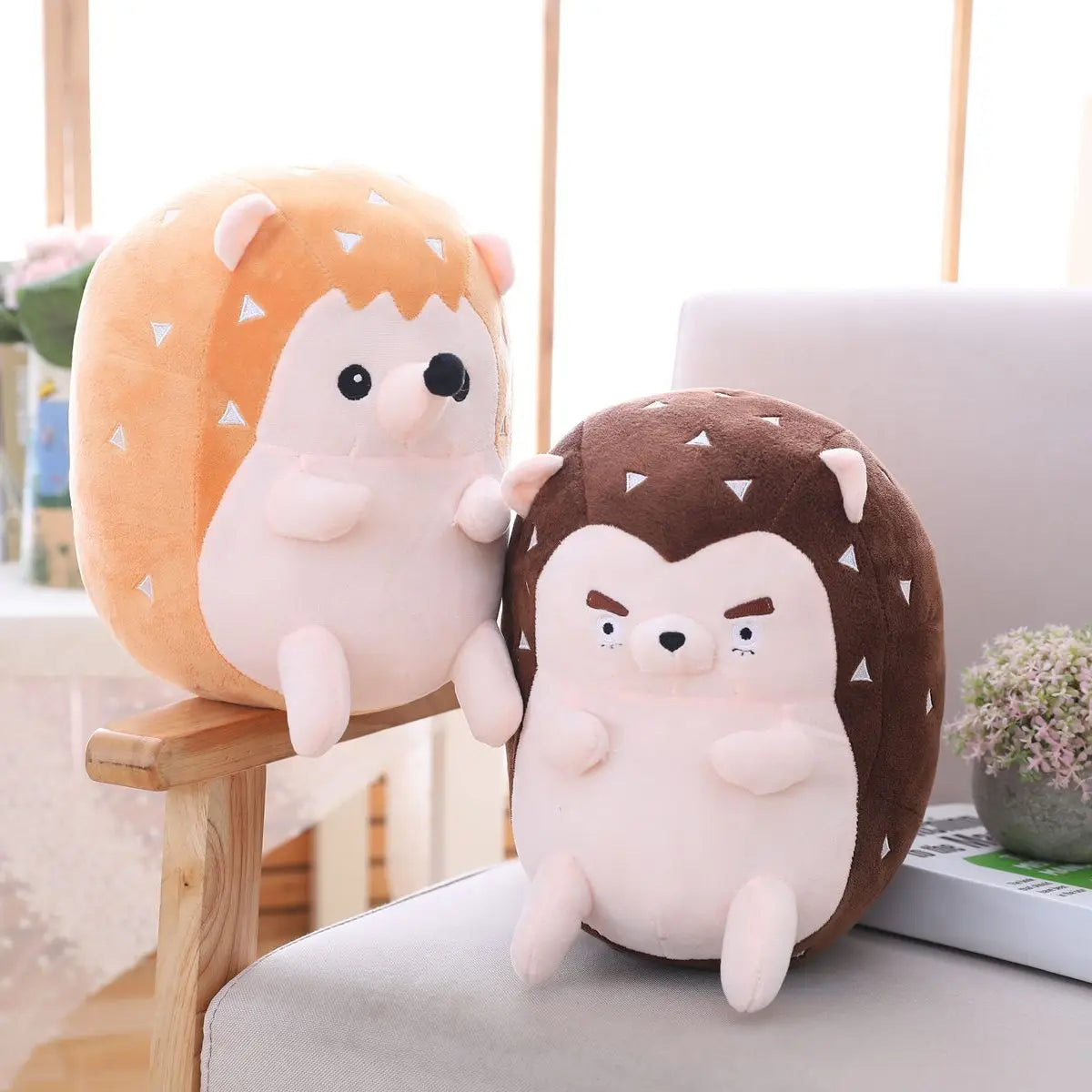 Peluches de erizo kawaii
