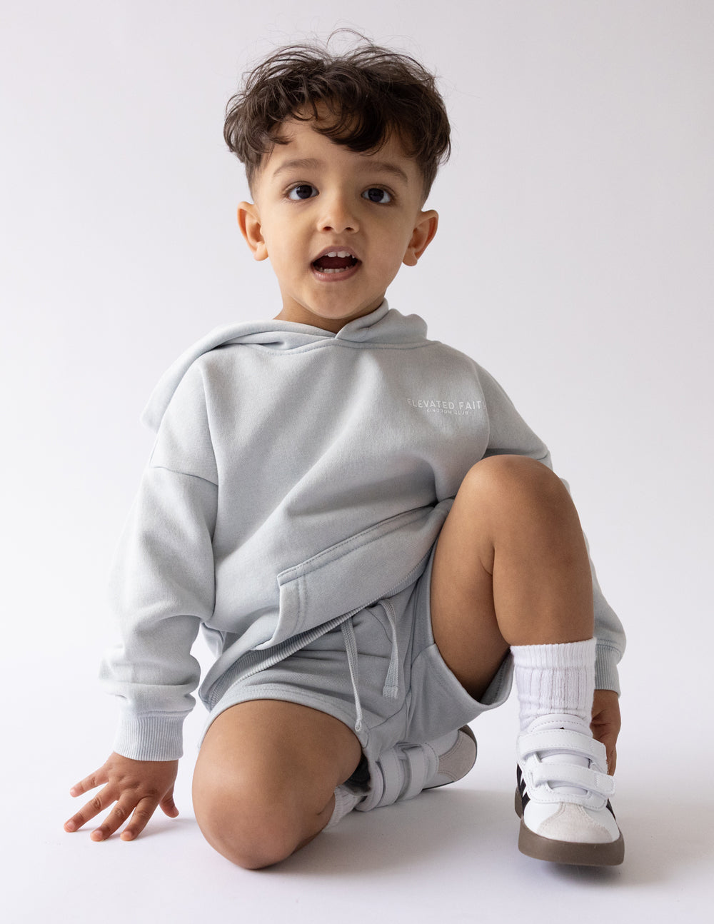 Sudadera con capucha azul para niños Kingdom Club