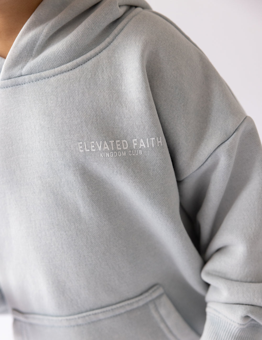 Sudadera con capucha azul para niños Kingdom Club
