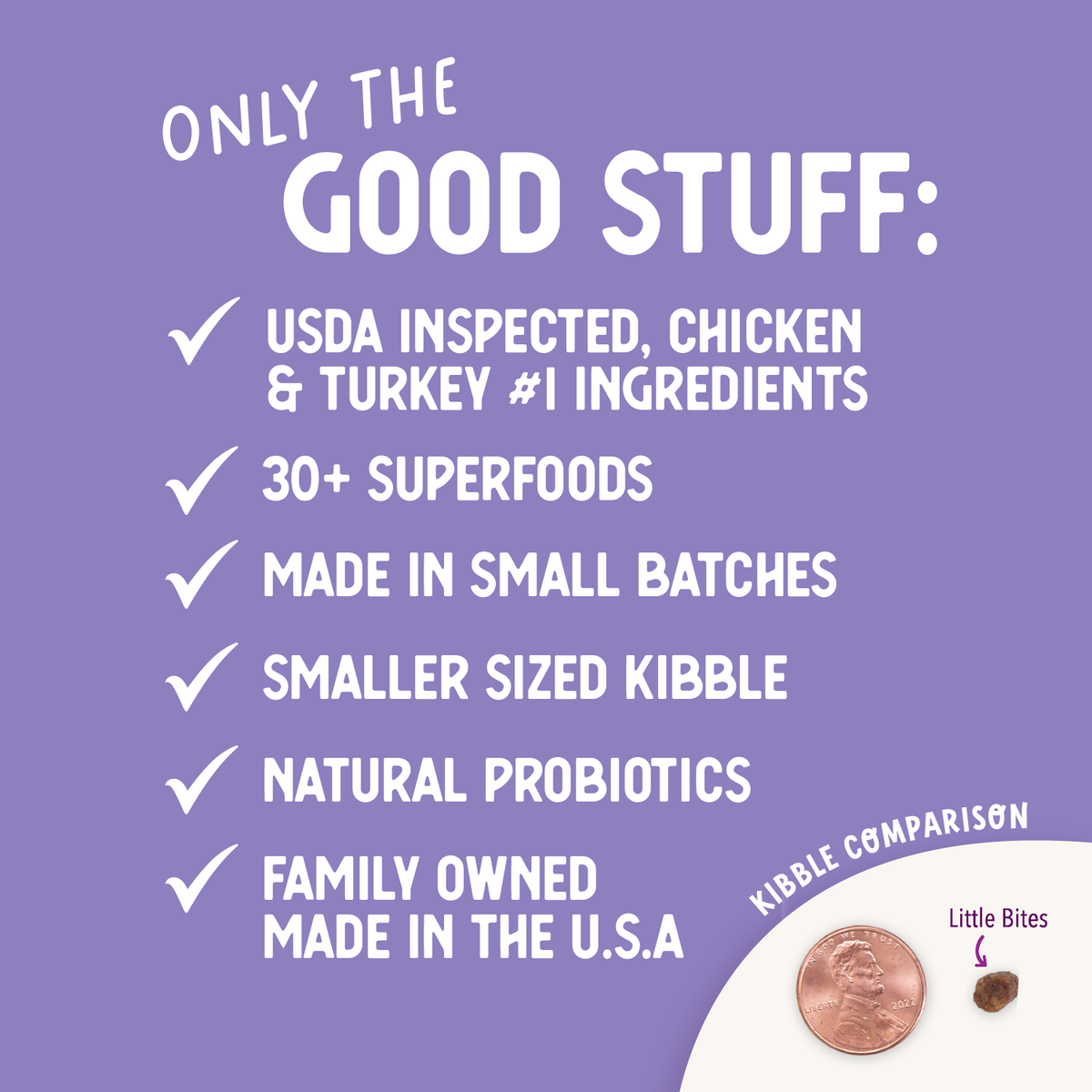 Grain Free Chicken & Turkey Little Bites – High-Protein Foundation