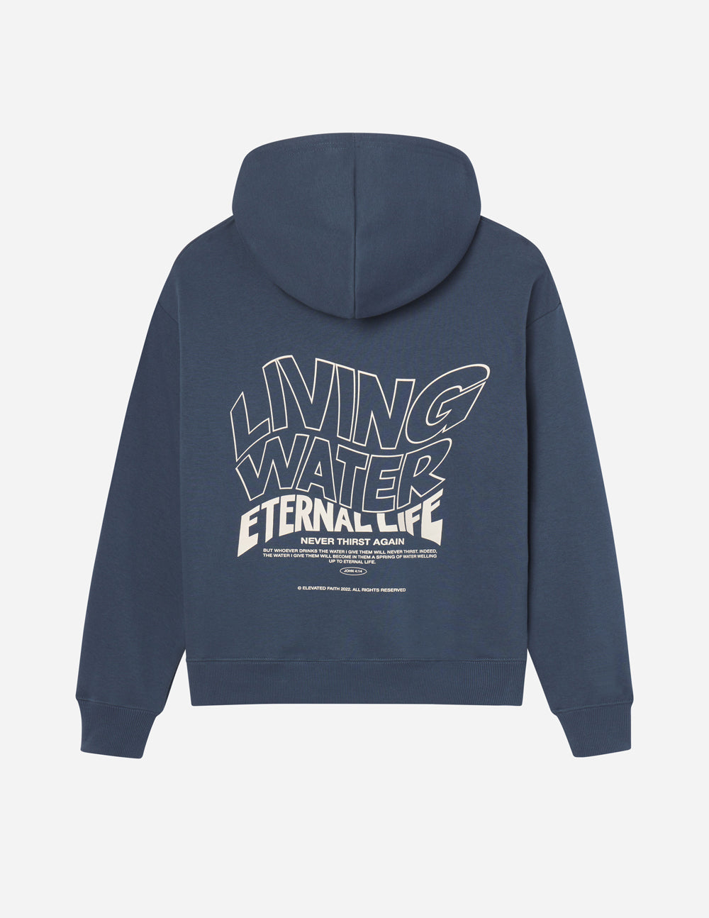 Sudadera unisex con capucha Living Water 