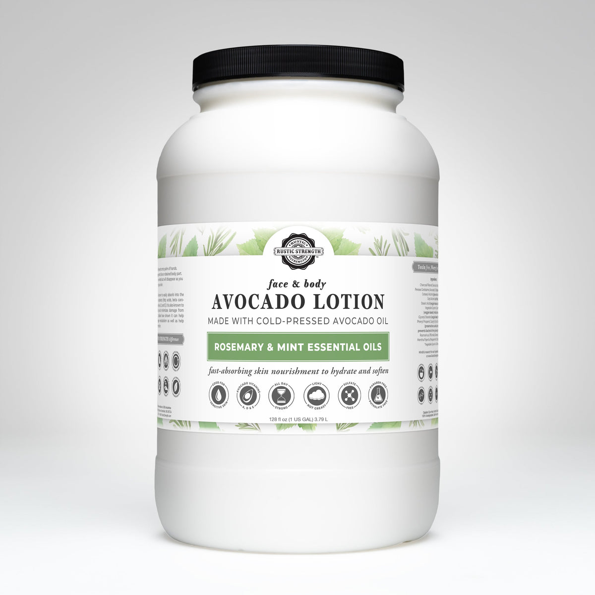 Loción de Aguacate | Romero y Menta 