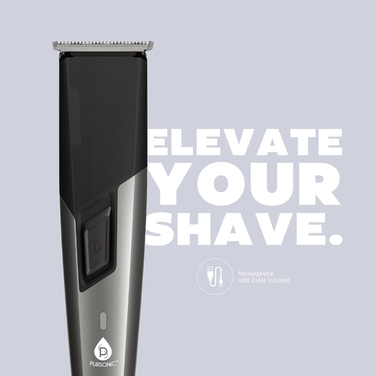 Kit de cuidado personal recargable para hombre Mario Lopez: kit completo para el cuidado del cabello, la barba, la nariz y las orejas