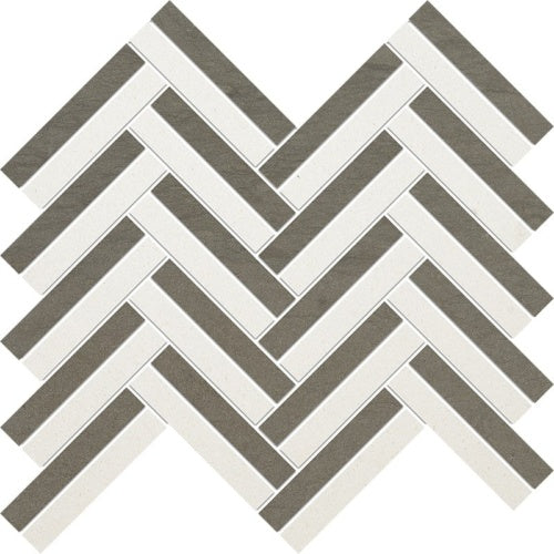 Hampton, Heritage Honed 11 13/16"x12 3/16" Raya Basket Limestone Mosaic Tile