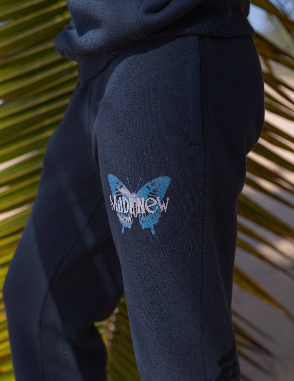 Pantalón deportivo unisex con diseño de mariposas nuevo