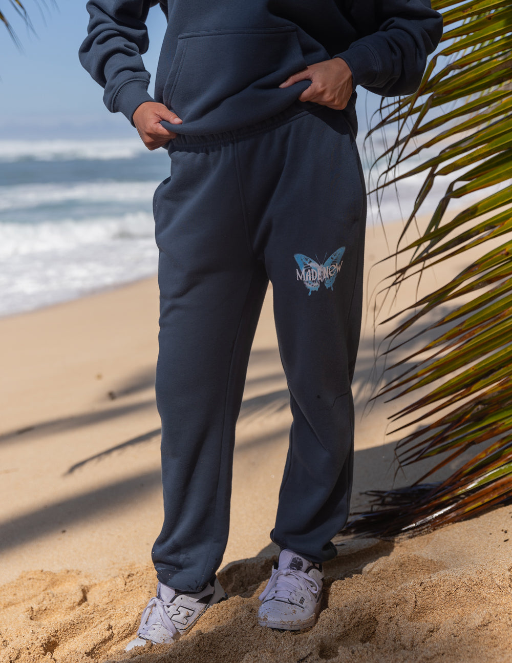 Pantalón deportivo unisex con diseño de mariposas nuevo