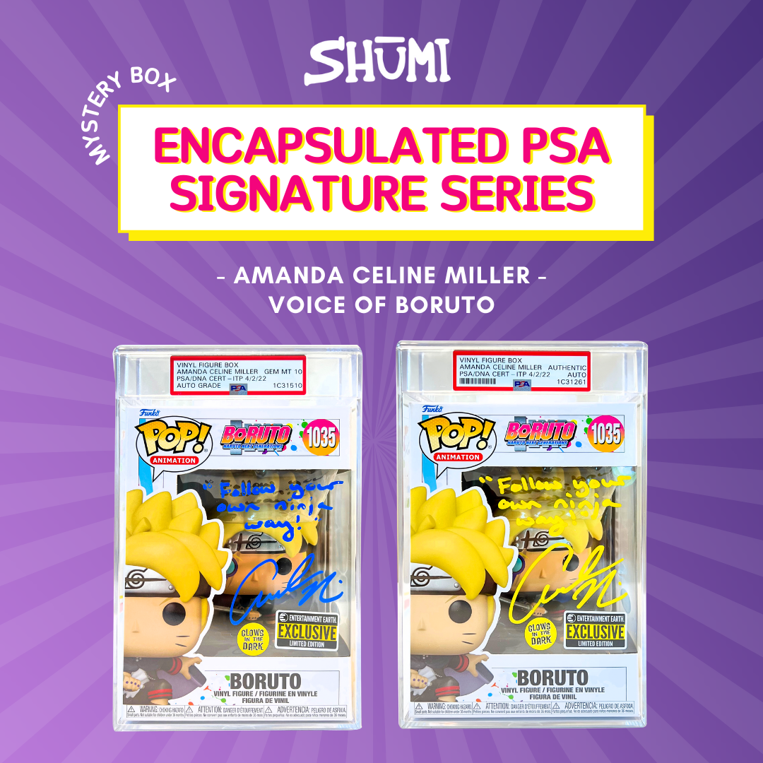 Shumi x PSA Encapsulated Signature Series - Boruto con Marks EE (Amanda Miller) [LEER DESCRIPCIÓN]