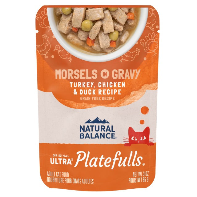 Alimento Natural Balance para gatos con pavo, pollo y pato (85 g) 