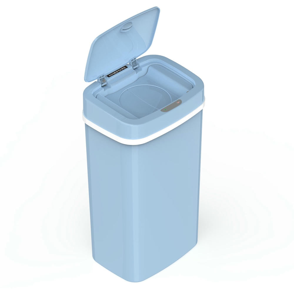 Basurero con sensor de movimiento infrarrojo Odor Shield de 4 galones para dormitorio y oficina | NPT-15-1WH | NPT-16-1