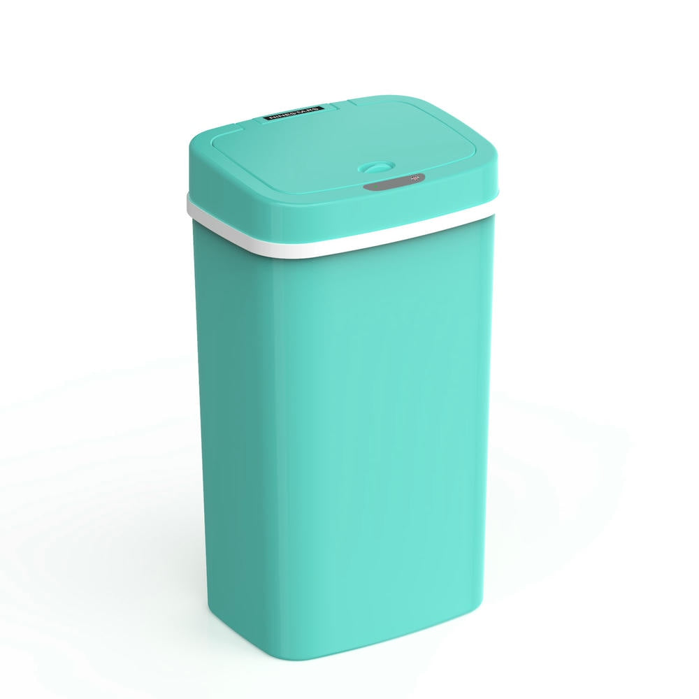 Basurero con sensor de movimiento infrarrojo Odor Shield de 4 galones para dormitorio y oficina | NPT-15-1WH | NPT-16-1