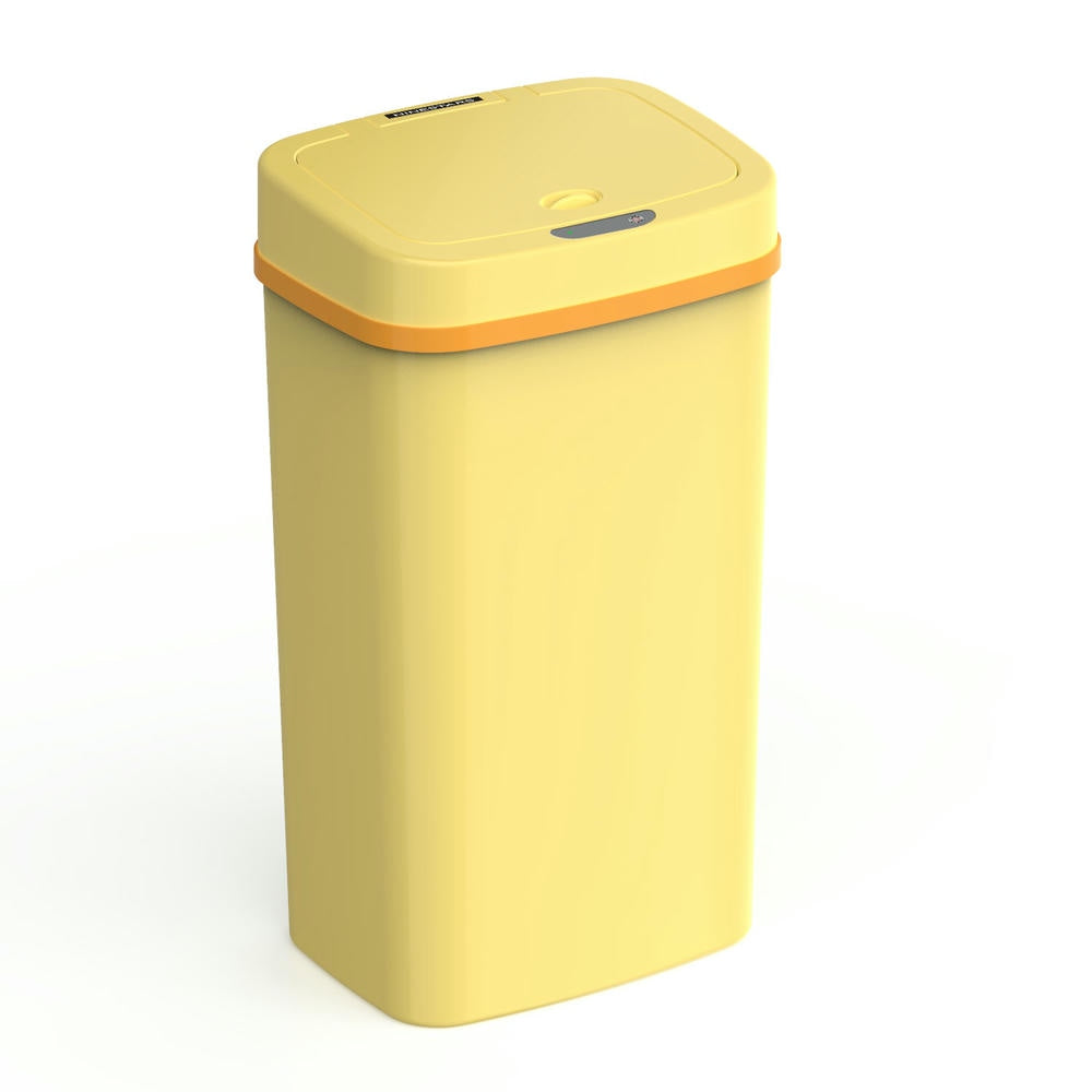 Basurero con sensor de movimiento infrarrojo Odor Shield de 4 galones para dormitorio y oficina | NPT-15-1WH | NPT-16-1