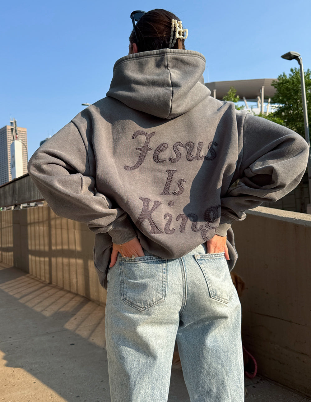 Sudadera unisex "No lo siento, Jesús es el rey"