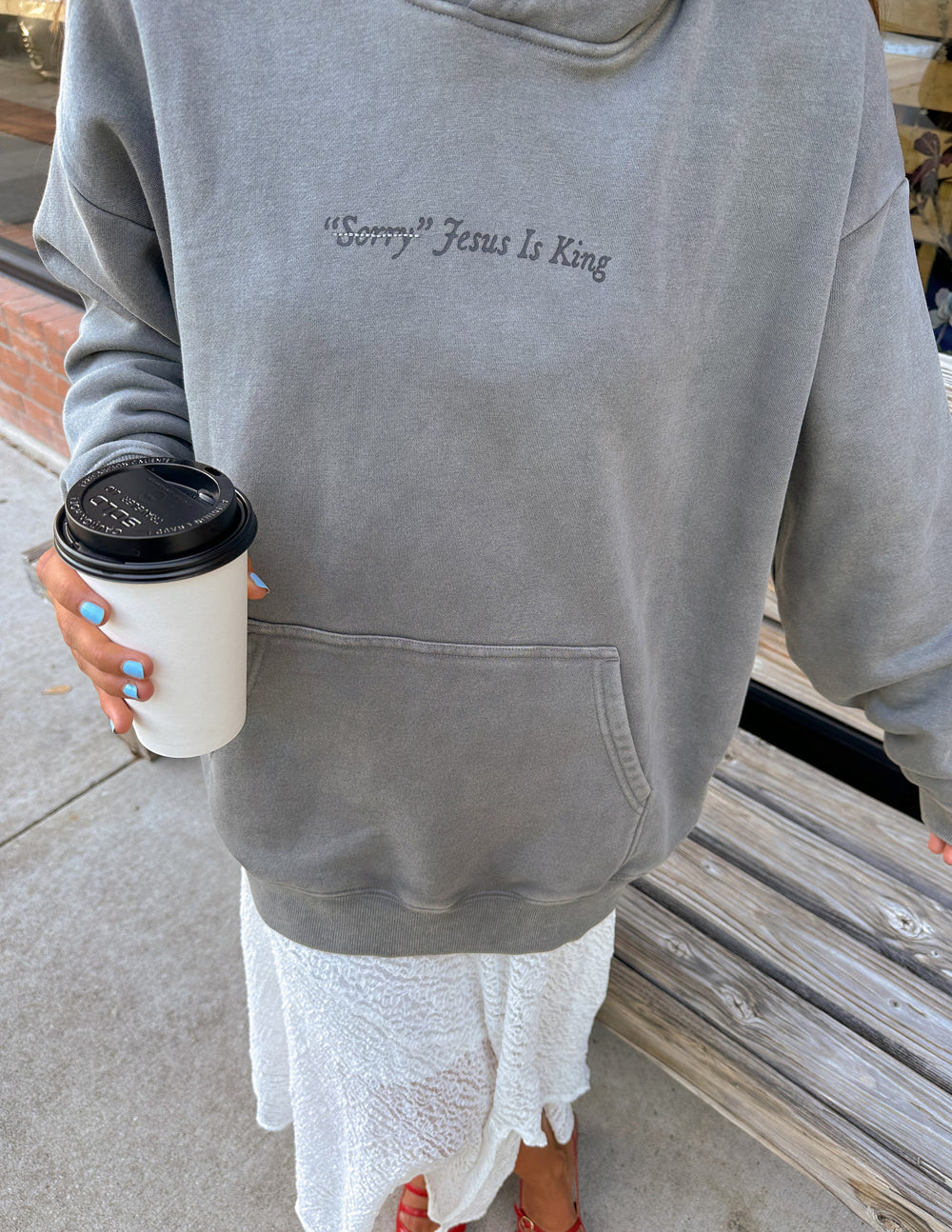 Sudadera unisex "No lo siento, Jesús es el rey"