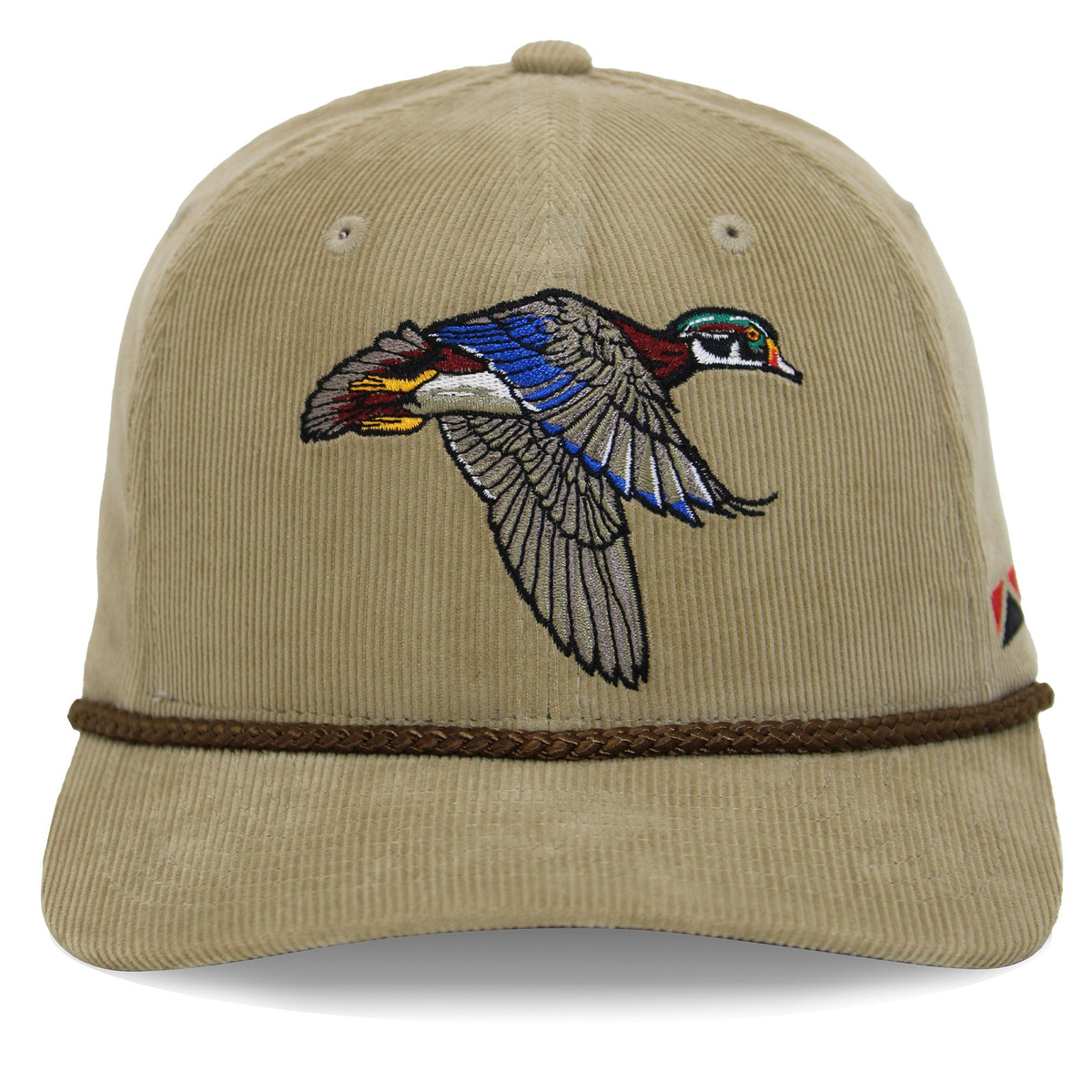 Gorra de rendimiento de 6 paneles de pana Wood Duck