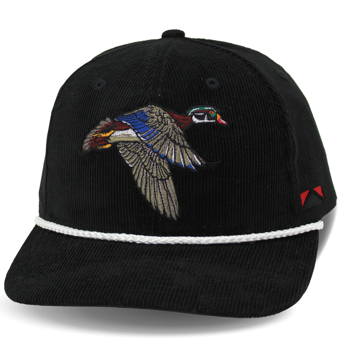Gorra de rendimiento de 6 paneles de pana Wood Duck