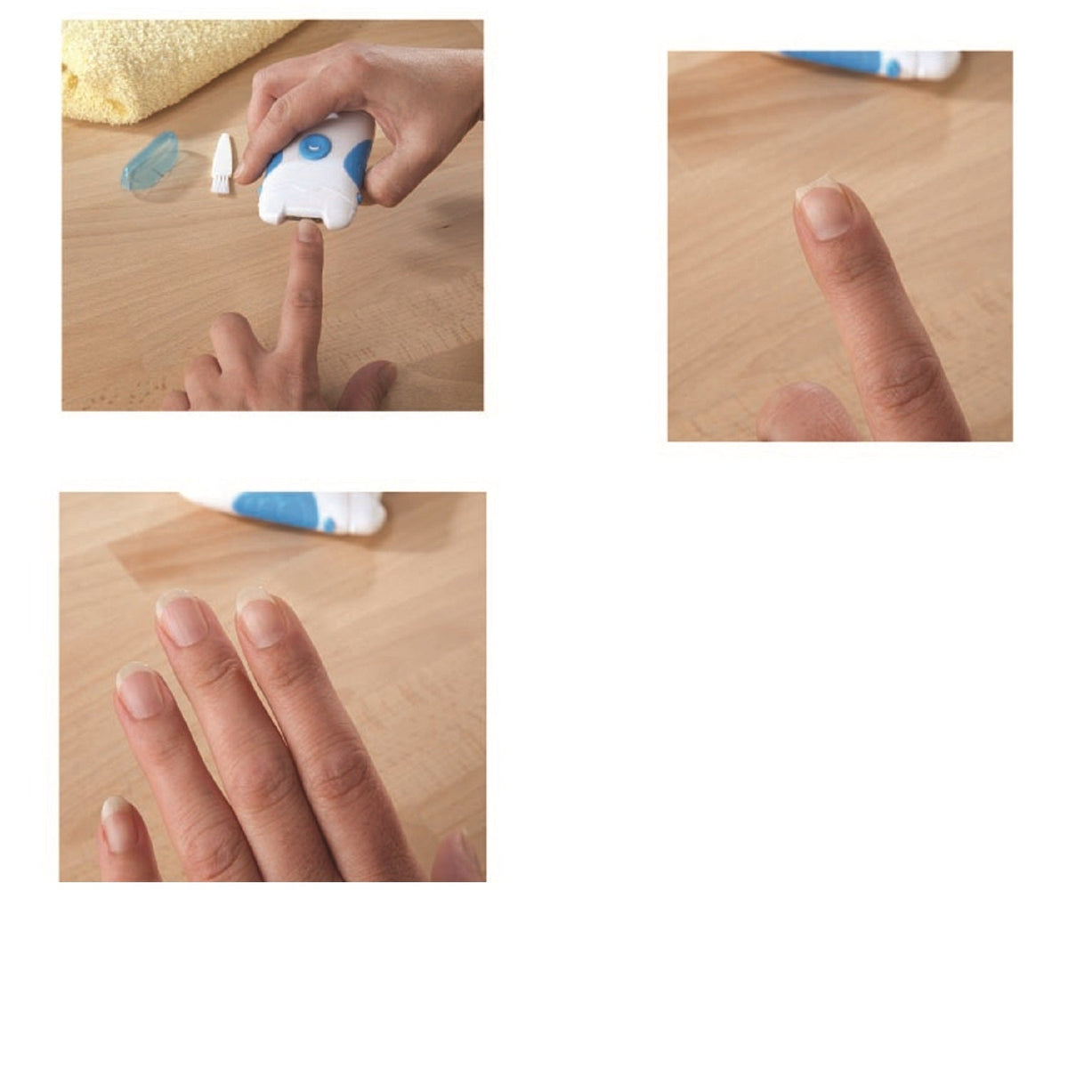 Cortauñas y lima de uñas eléctrico portátil