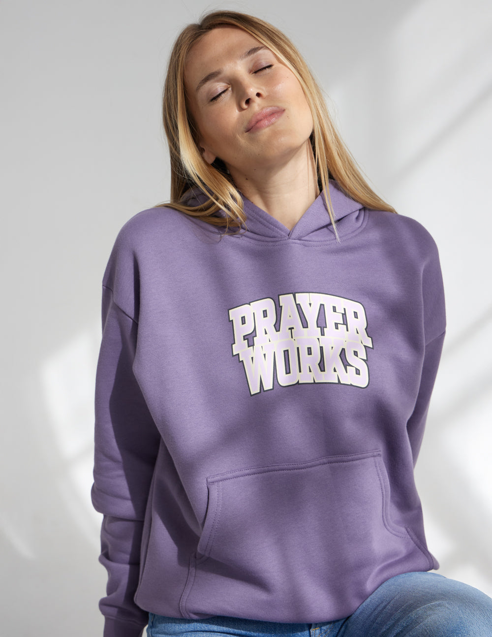 Sudadera unisex con capucha Prayer Works