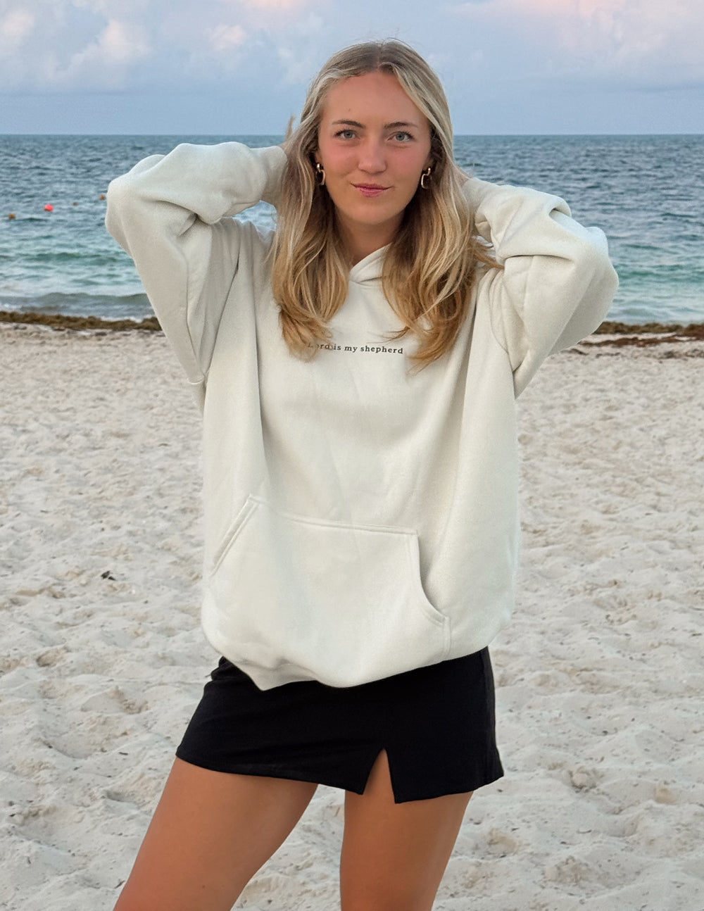 Sudadera unisex con capucha del Salmo 23