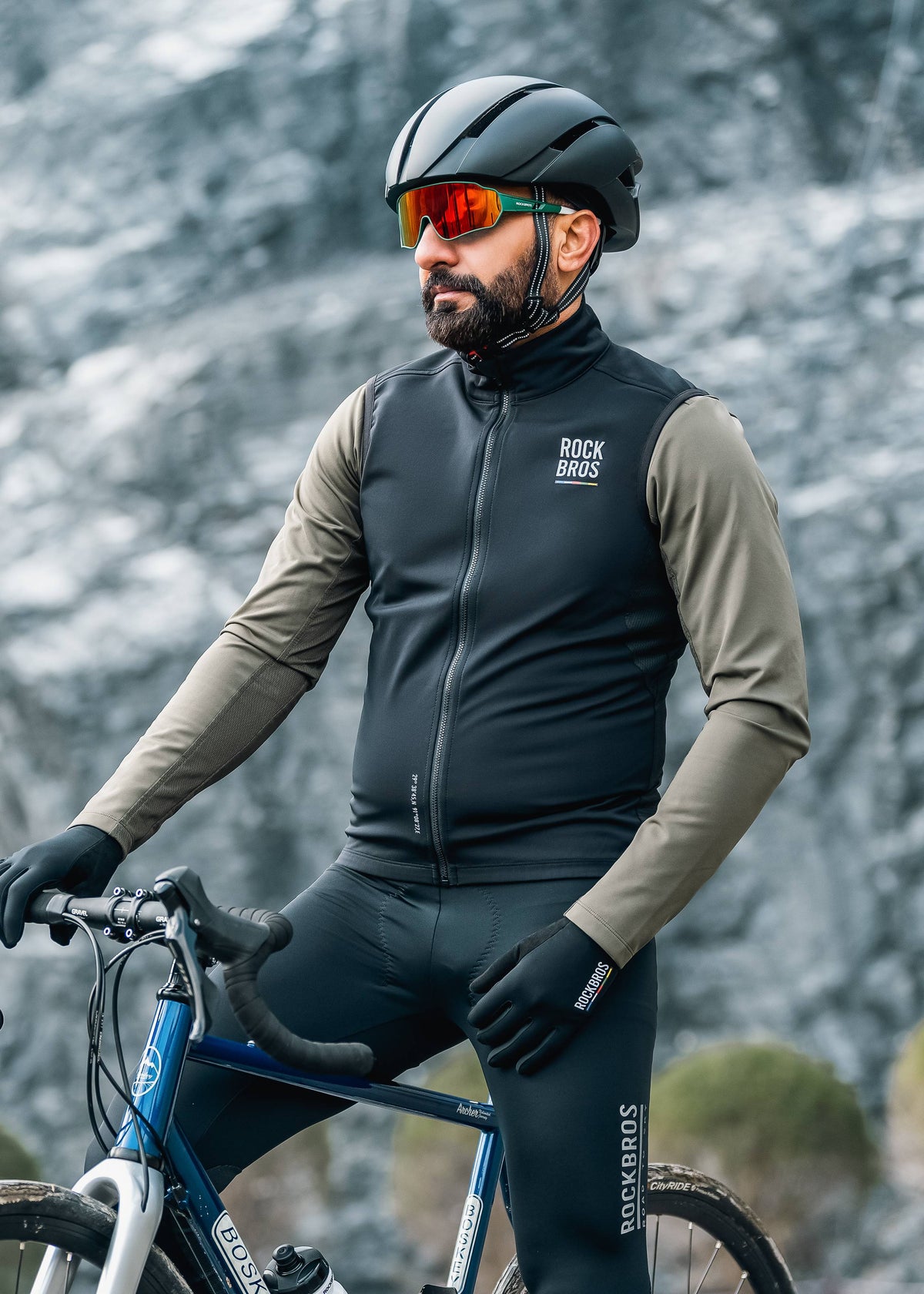 Chaleco a prueba de viento ROCKBROS Road-to-Sky