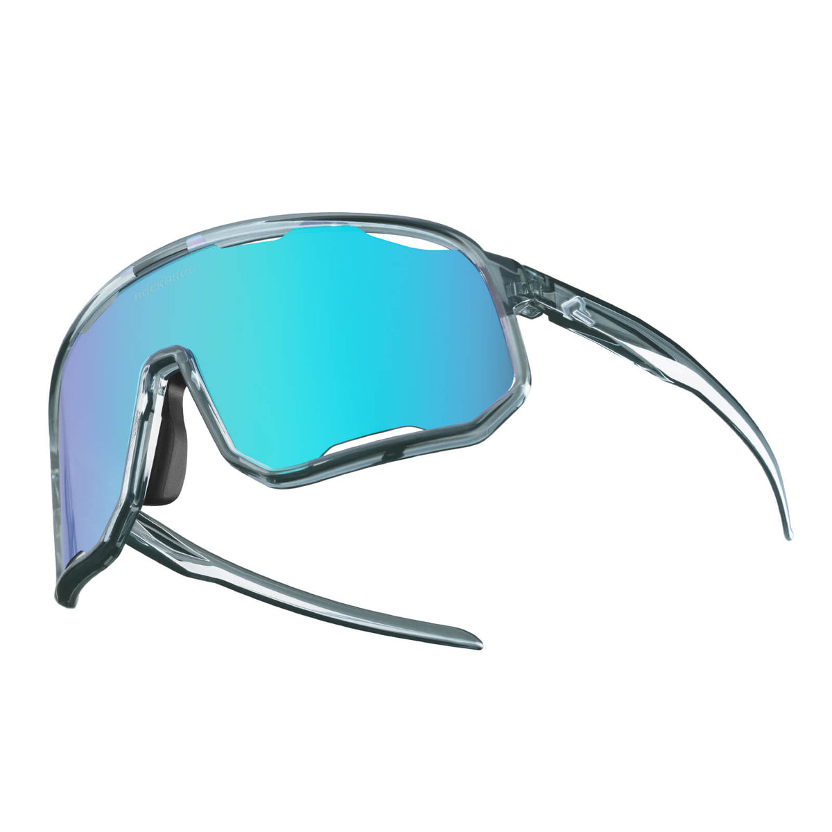 Gafas de sol polarizadas ROCKBROS UV400, transparentes, para ciclismo, resistentes al viento, con montura TR90