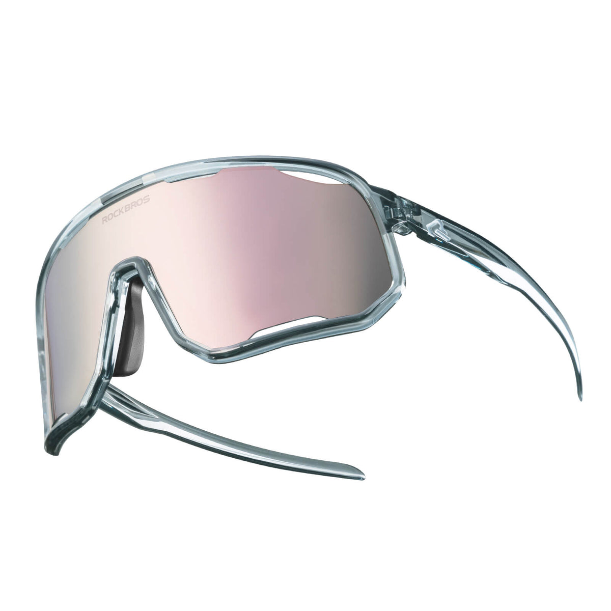Gafas de sol polarizadas ROCKBROS UV400, transparentes, para ciclismo, resistentes al viento, con montura TR90
