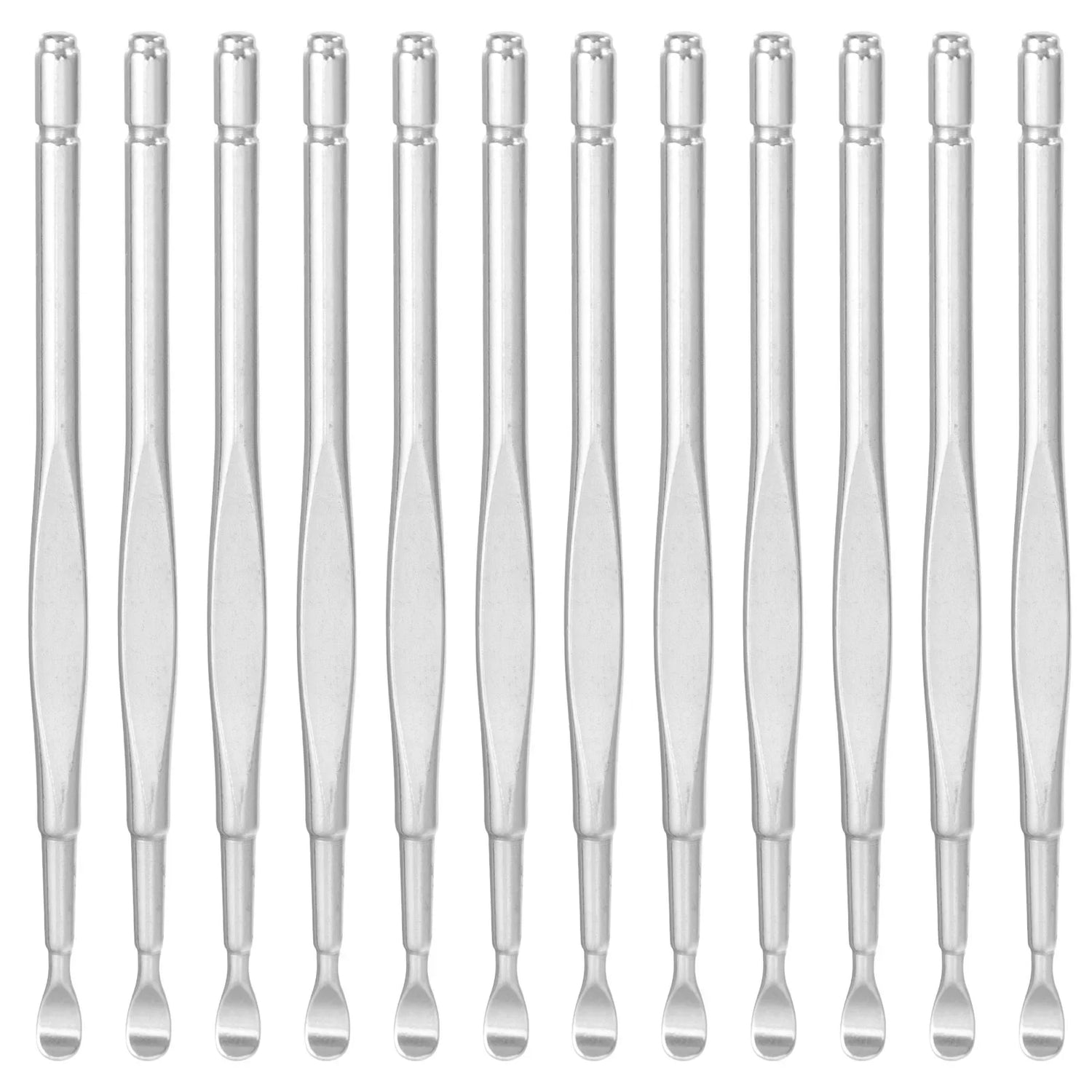 12 Pcs Ear Wax Cleaner Stainless Steel Ear Spoon Ear Wax Cleaner Durable Tools Medical Grade Removal Health Care