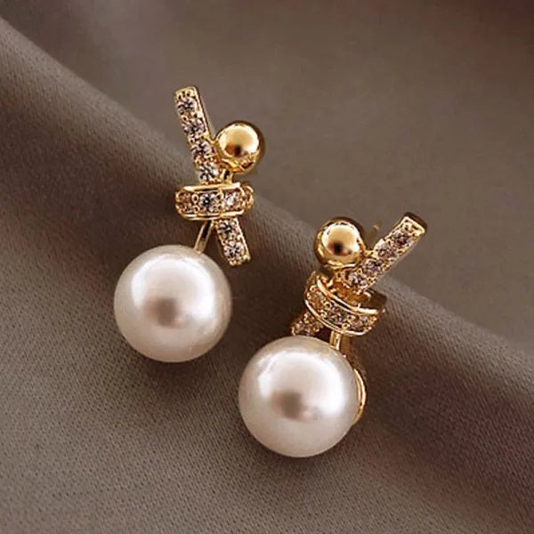 Pendientes con adornos navideños