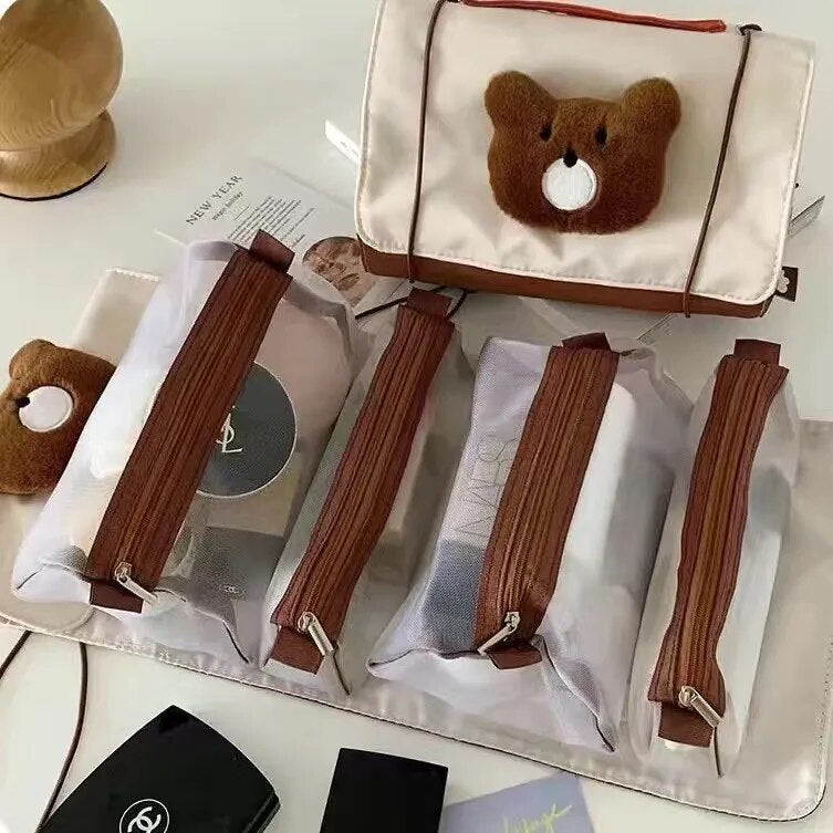 Bolsas de maquillaje de viaje