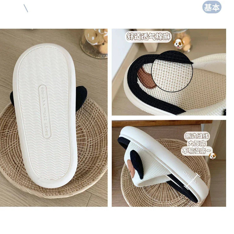 Pantuflas de suela suave para cachorros
