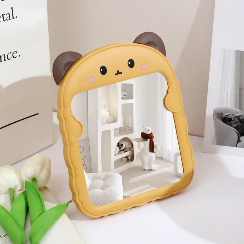Espejos de escritorio con lindos animales