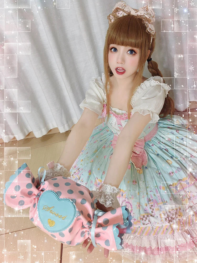 Bolsos Lolita con forma de caramelo