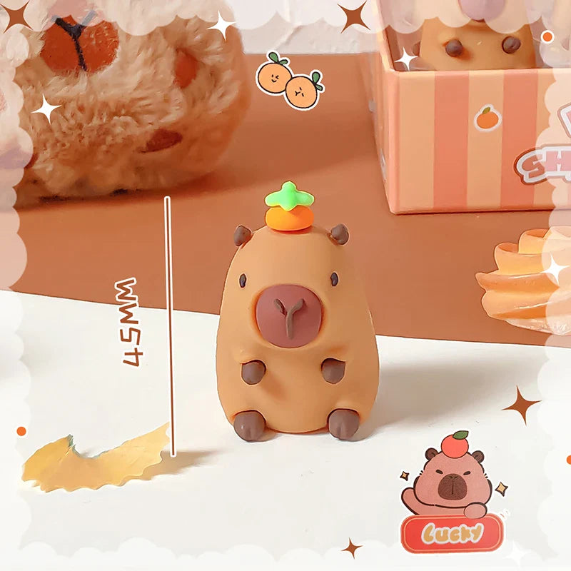 Sacapuntas de carpincho kawaii