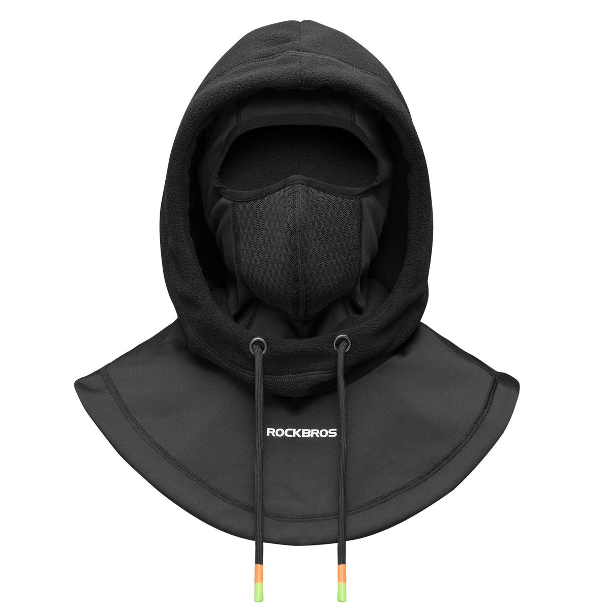 Pasamontañas de esquí ROCKBROS Pasamontañas térmico de forro polar para clima frío de invierno para hombre