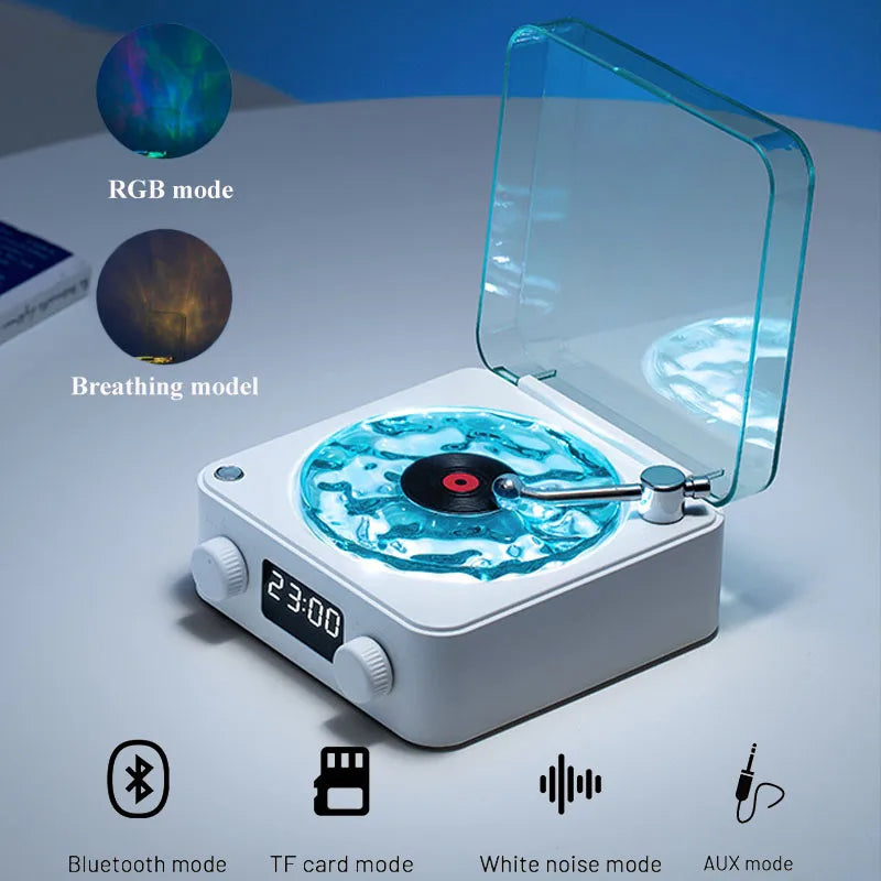 Altavoz Bluetooth con forma de tocadiscos