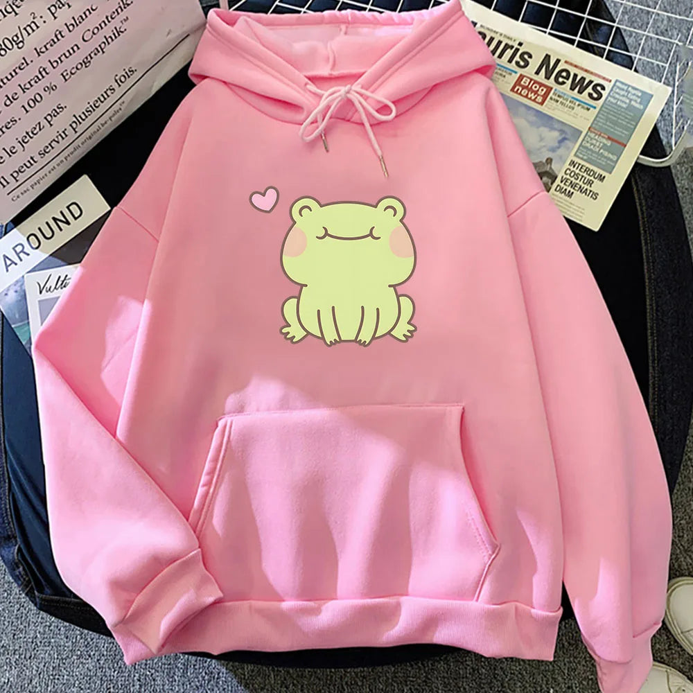 Sudadera con capucha Froggy Love