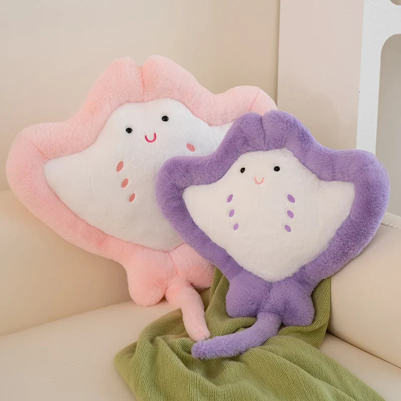 Peluche de manta raya kawaii