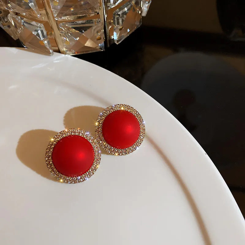 Pendientes con adornos navideños