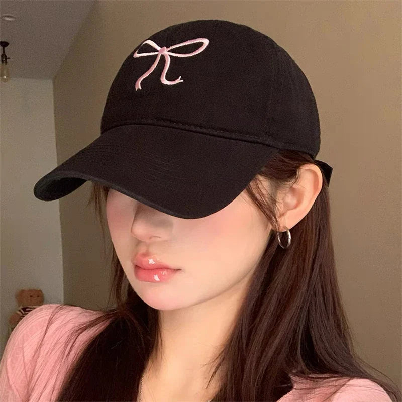 Gorra de béisbol con bordado de lazo dulce