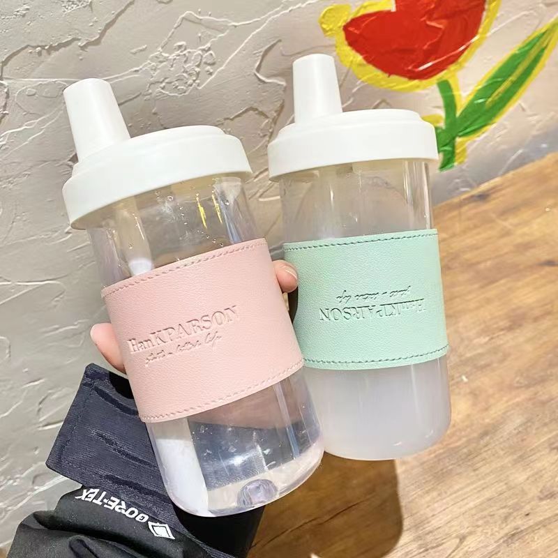 Botella de agua de té Boba
