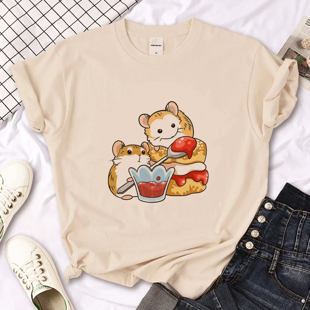 Camisetas lindas de hámster